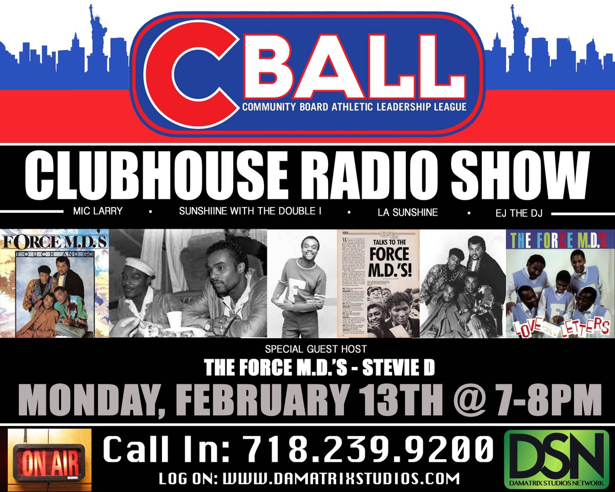 Do remember tonight, We back on the airwaves with #CballLive Radio show!! Catch me on the Quick Mix every Monday!