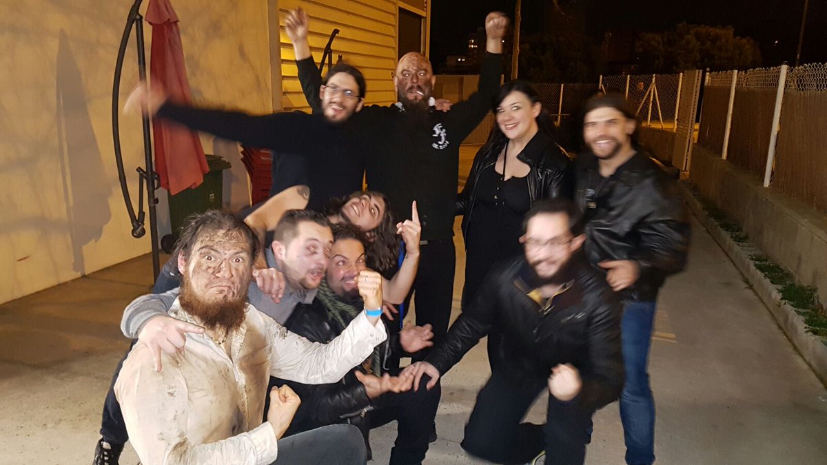 WhiteRavenGrup's tweet photo. Nos quedamos con un buen recuerdo de este sábado! @SalduieOficial  @_Finsterforst_  @SalaToman  Music - Ya sabéis, en dos semanas, Madrid! https://t.co/ADM9q1YiYH