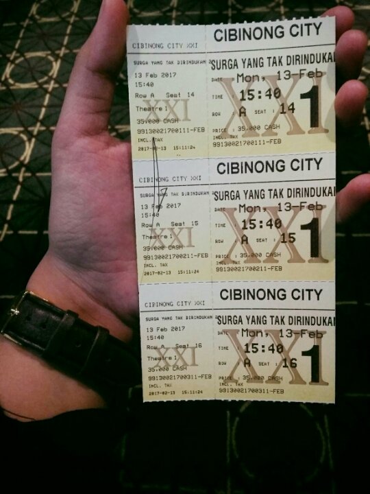 dedesmhrn's tweet photo. Warbyazahhh fimnya. Sangat bagus! Terimakasih😊 @Bellaudyaa @realfedinuril @ralineshah @ManojPunjabiMD @Hanungbramantyo @kemalpalevi https://t.co/ay9VeSDqir
