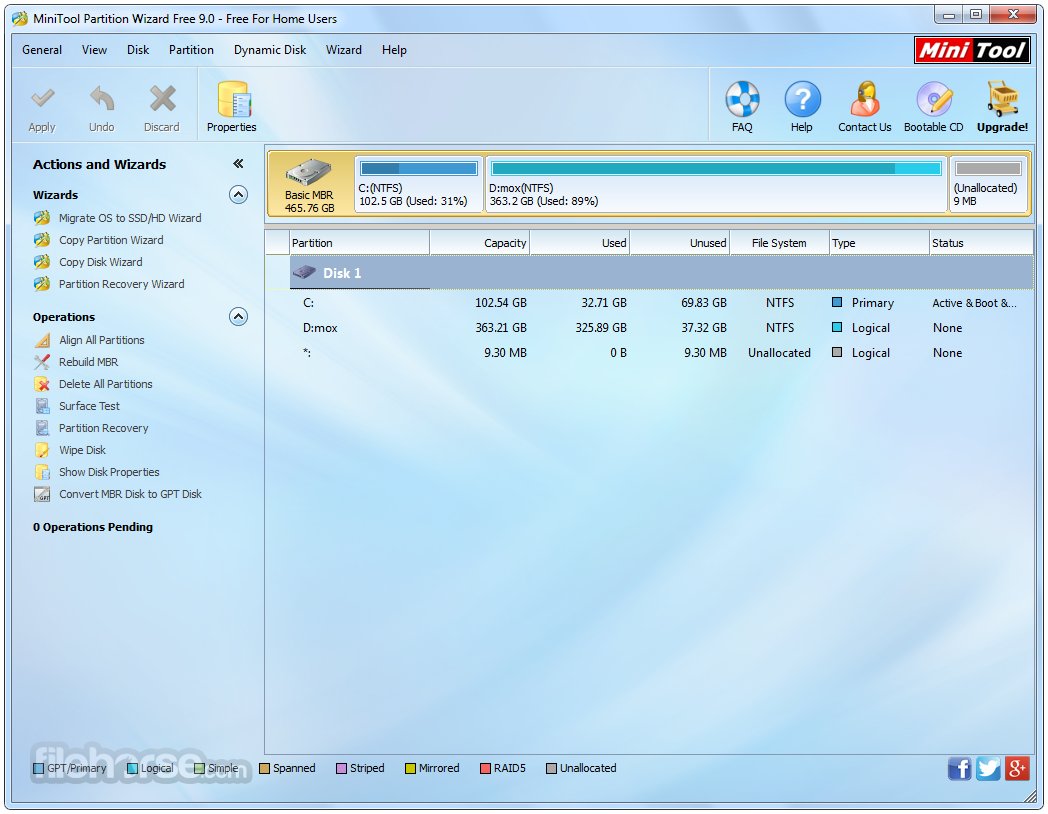 partition wizard 9 download