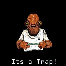 kcginger103's tweet photo. #starwars #challenge leave a funny caption for why it is a trap lol #howfeelyou https://t.co/7LjHMqRwe3