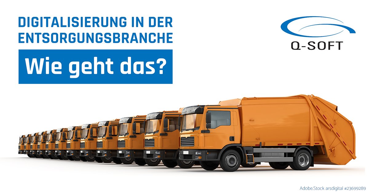 ITnet_TH's tweet photo. "Digitalisierung in der Entsorgungsbranche – wie geht das?" https://t.co/y2camMY4kv #ITLeistungsschau #Thueringen #entsorgungsbranche #QSOFT https://t.co/whfXKTwcnx