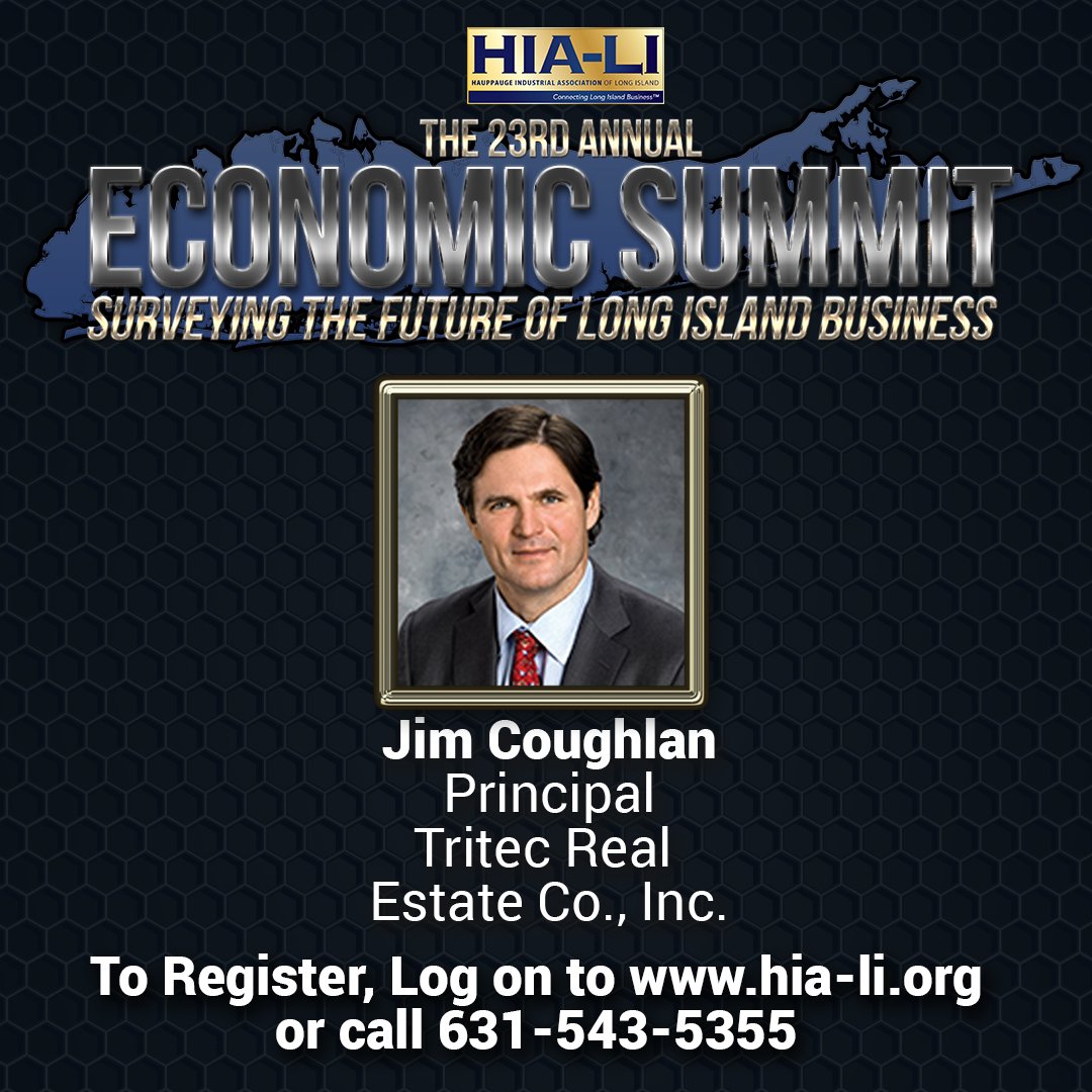 HIA_LI's tweet photo. Hear from Jim Coughlan as a panelist at our Economic Summit! Log on to https://t.co/c5SLfIzfc3 today! https://t.co/joONAkKMiV