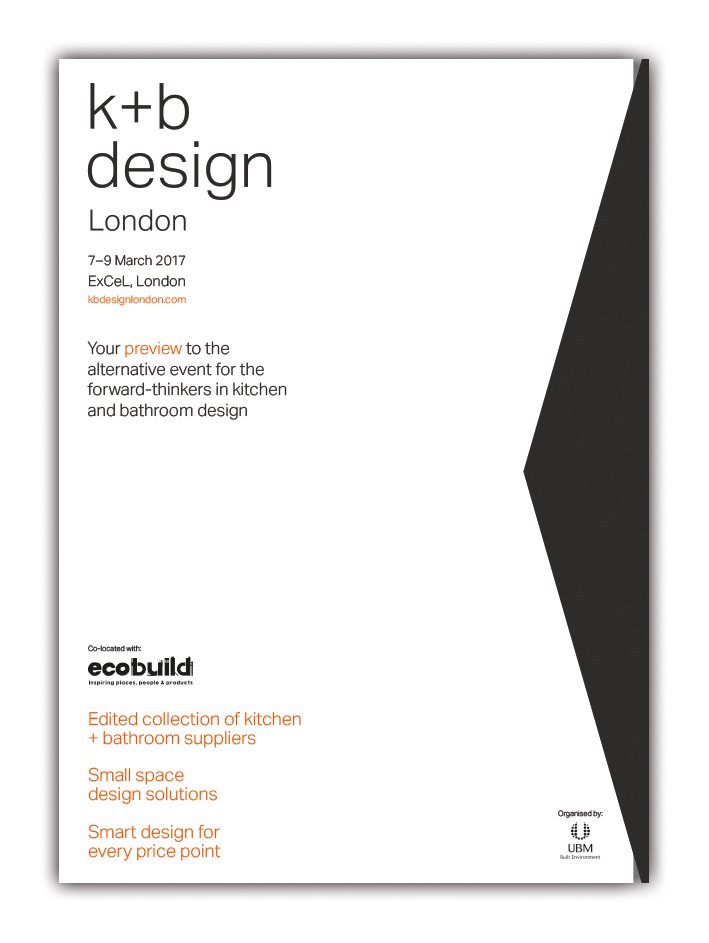 We're giving you a sneak peek into #kbdesignLDN download the official #ShowPreview today... ow.ly/rIkO308X519