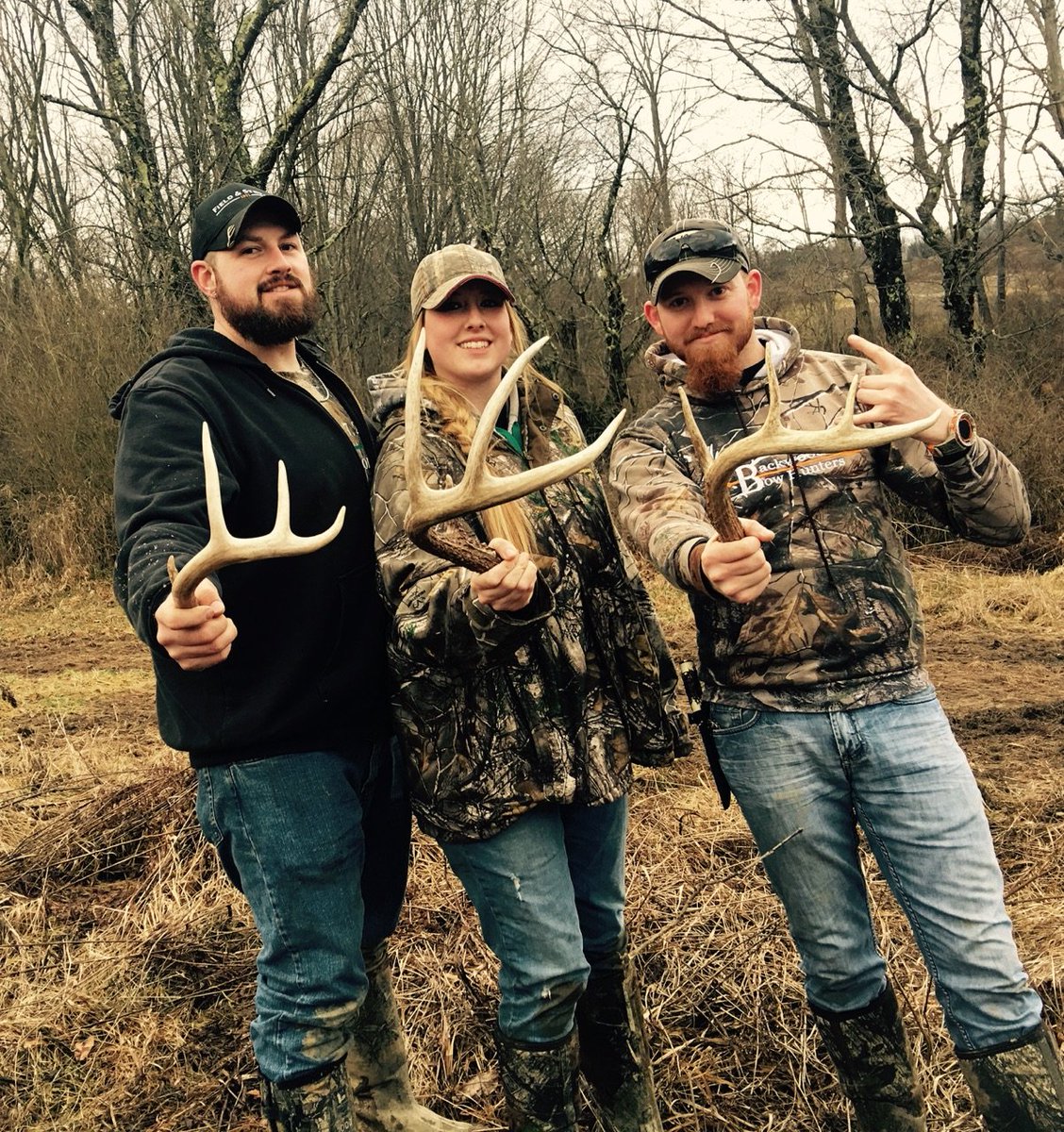 Backwood_Hunter's tweet photo. PA has been good to us this year so far! #hunting #shedrally #shedhunting 

@WhitetailPropTV https://t.co/J1QJk8taeI