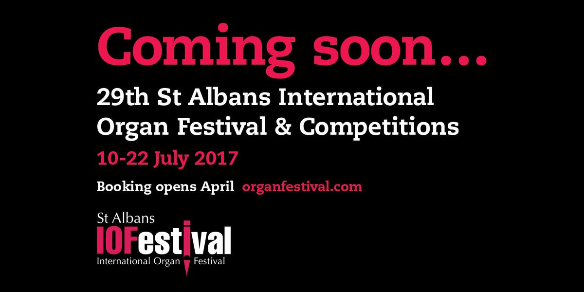 St Albans International Organ Festival tweet media