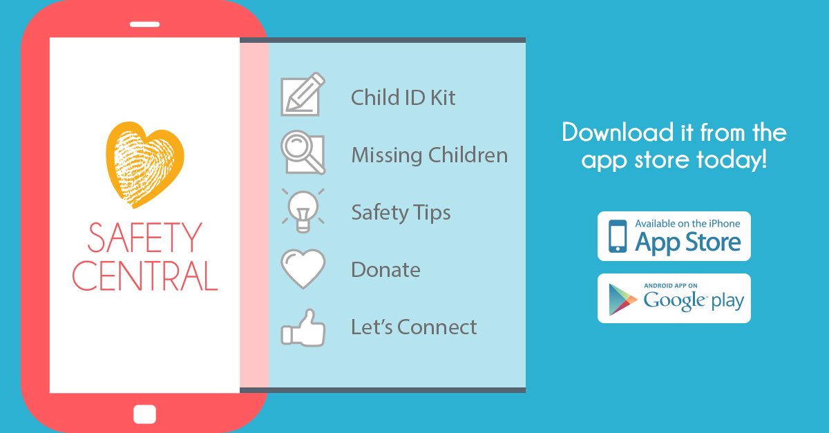 NCMEC's tweet image. Download the free, #ChildID app from the National Center for Missing &amp;amp; Exploited Children. Available now on iOS/Android. #mondaymotiviation