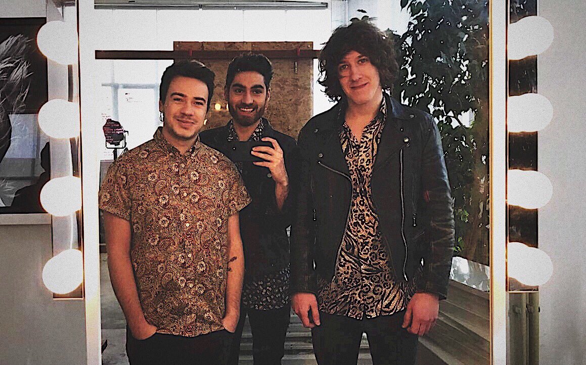 _DavidMarx's tweet photo. These two lads &amp; I are going to the UK in March to record some fresh music for you guys! #austinn #uk #record #studio #album #2017 https://t.co/T3kXMPZfD2