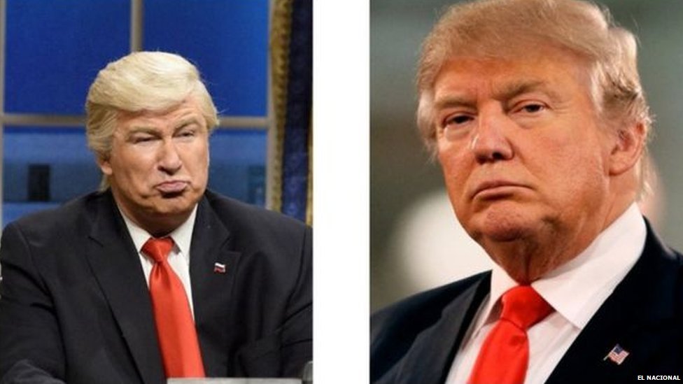 Un diario dominicano se disculpó por confundir a Donald Trump con el actor Alec Baldwin bbc.in/2kKlQsX