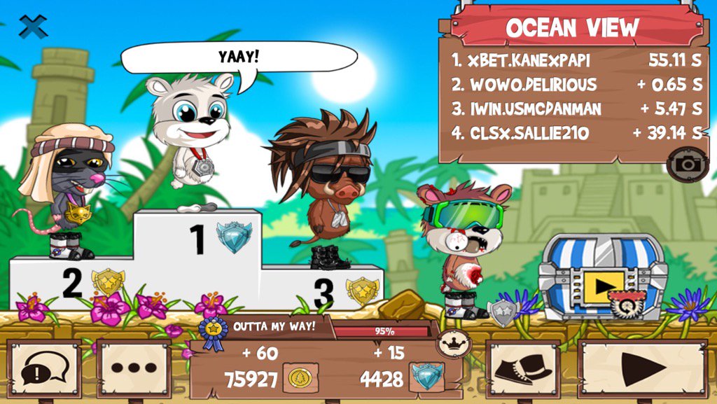 KanexPapi's tweet photo. Get on my level, son! #funrun2 #Delirious #USMCdanman #sallie210 https://t.co/YeyOXe2Ic2