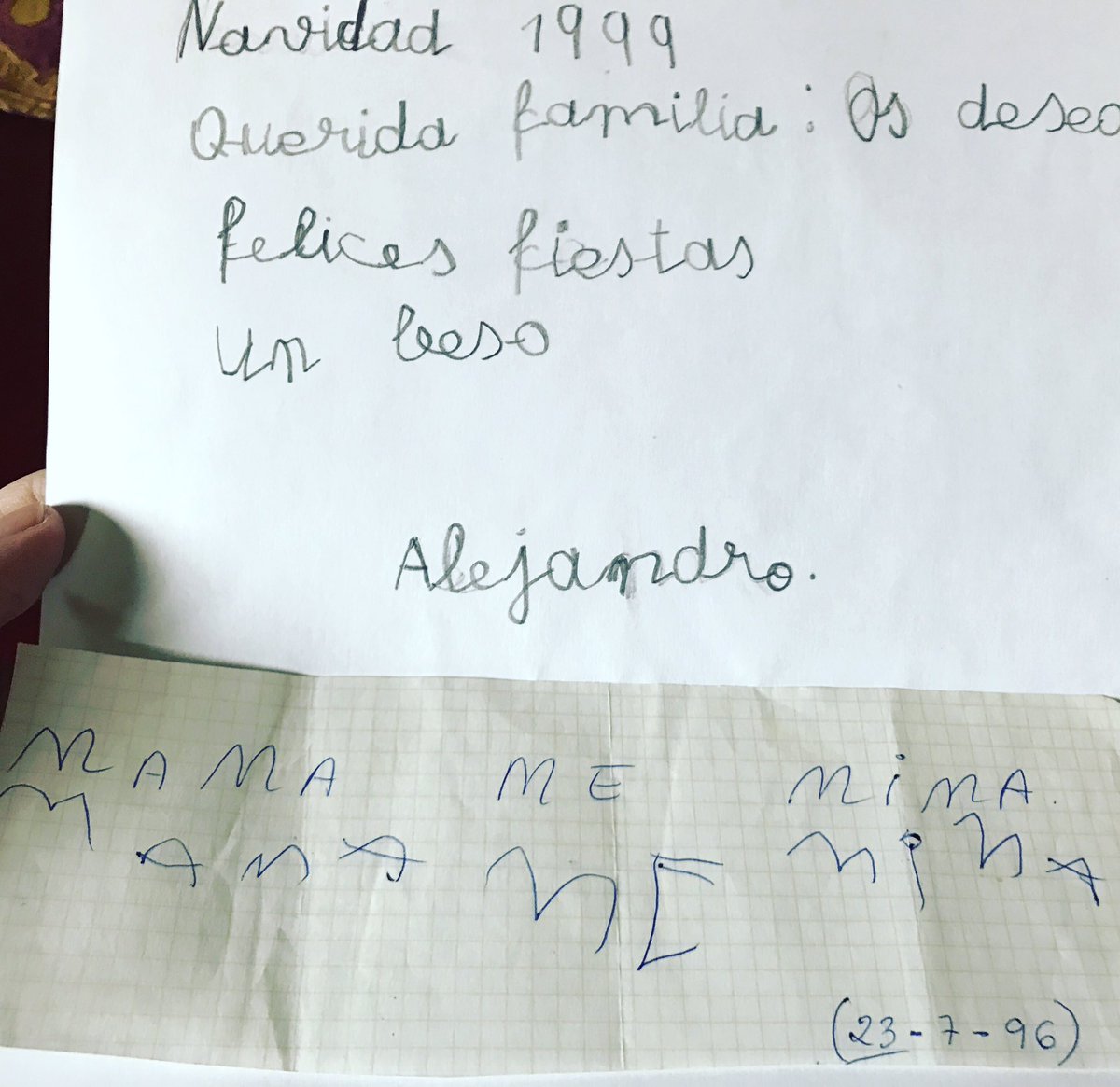 He venido a casa de mis padres y mi madre estaba llorando :P El motivo: