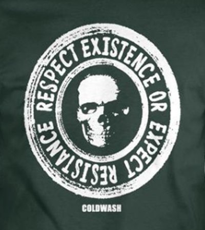 COLDWASH47's tweet photo. respect existence or expect resistance ... #COLDWASH #tshirts #hoodies #stickers & more @ https://t.co/yfsvzaSf4c https://t.co/5c8dPOUKPf