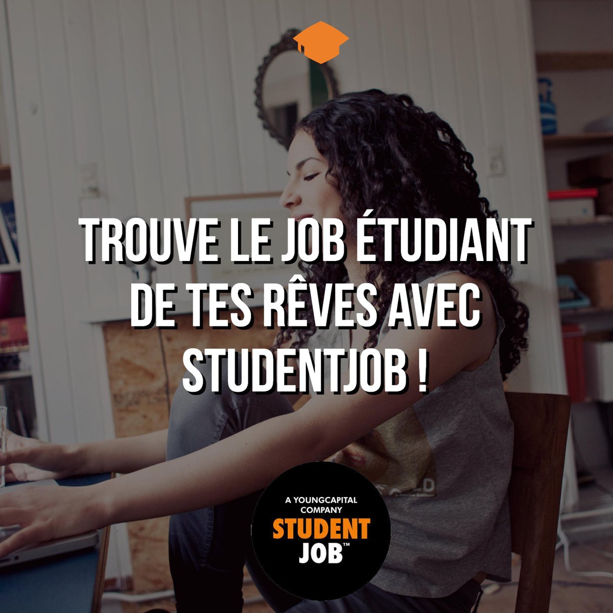 YestudentFr's tweet photo. Trouve le job étudiant de tes rêves grâce à notre nouveau Partenaire @StudentJob_fr ! 😎 https://t.co/y4NDEOY8On
