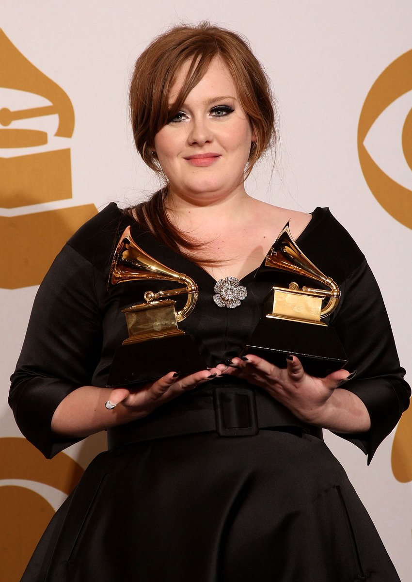 NicteLocutora's tweet photo. #Tema
Adele se lleva los 5 #Grammys a los que estaba nominada incluyendo los máximos galardones:
Canción, albúm y grabación del año https://t.co/1xIIOKTQcm