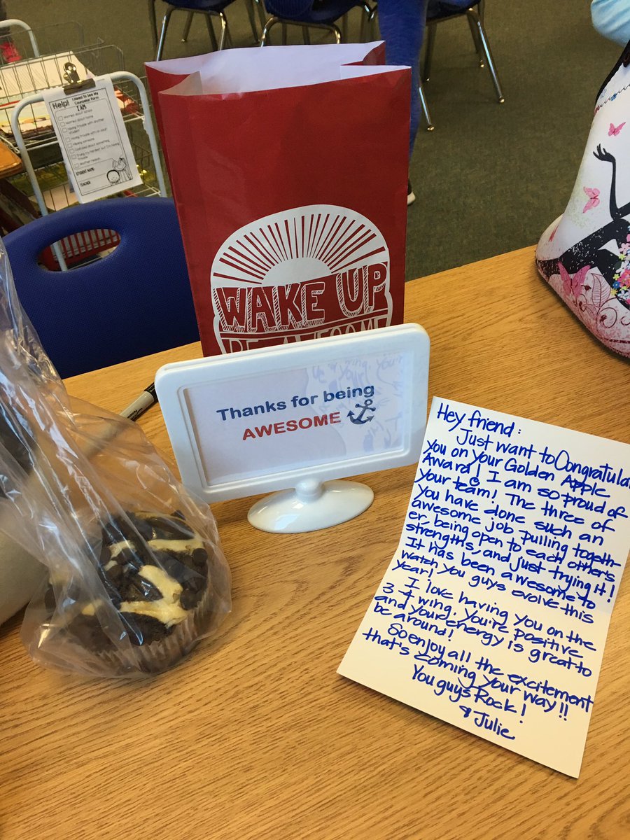mpieschek's tweet photo. #AwesomeCo-Workers Thank you @JBrandtlove2tch @mrs_sperber @AndyBrandt_ https://t.co/eWx3DoY3x0