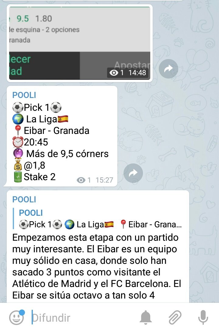 poolibets's tweet image. Este es el trabajo que ofrezco en mi canal de telegram. ¿Queréis más? Os espero 🔜🔜🔜 telegram.me/poolibets