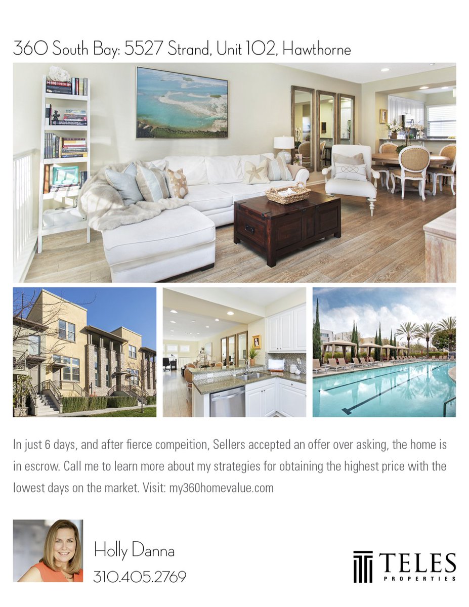 In just 6 days on market- in escrow over asking!  360hdexclusive.com