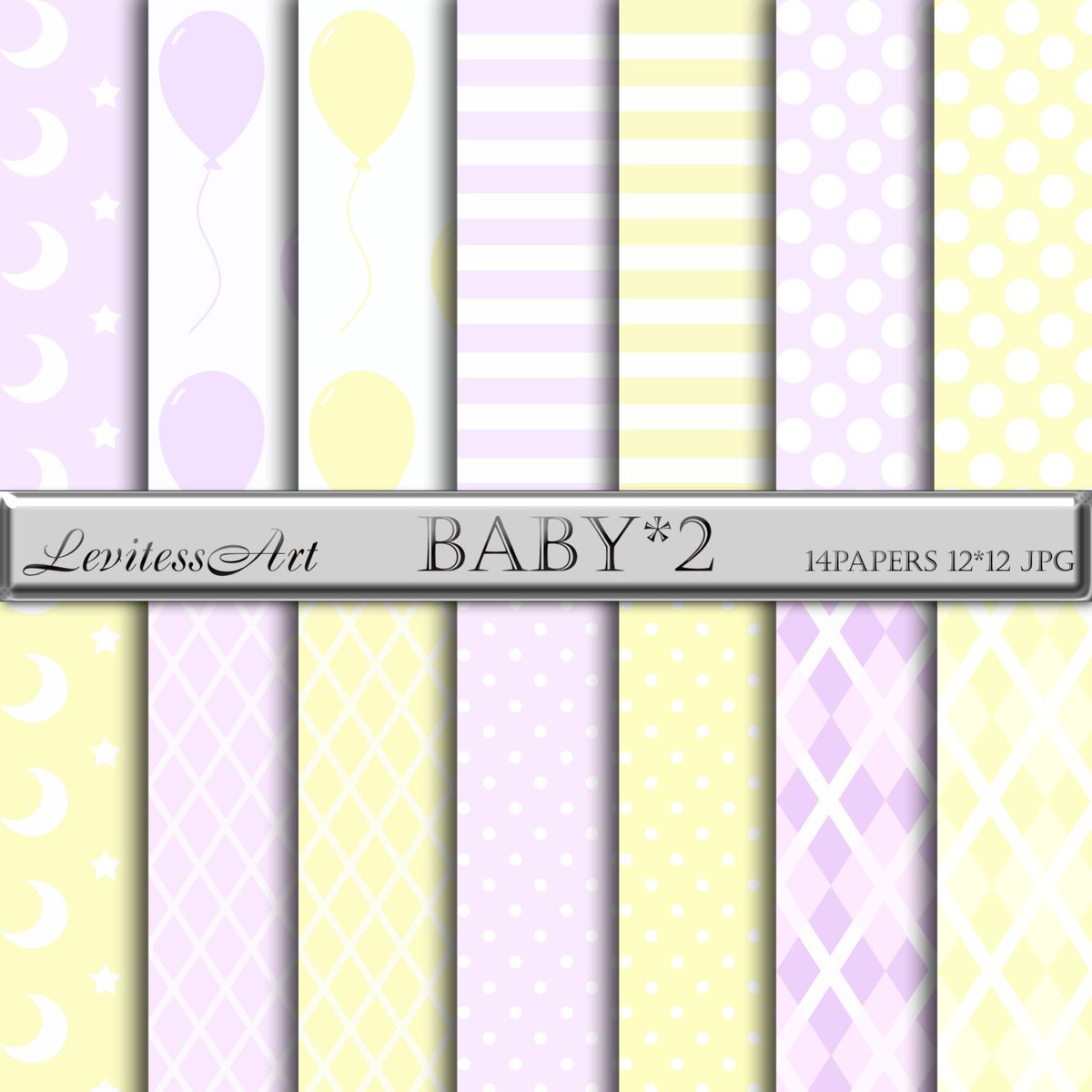kebab75's tweet image. Baby digital paper, lilac and yellow background, pastel p… etsy.me/2j8qSgF #DigitalPaper #PastelDigitalPaper