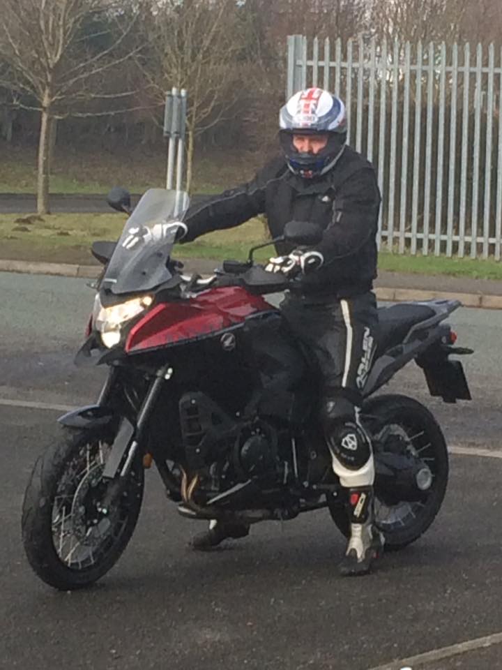 workeroftheyear's tweet photo. We hope that @kevinskeith likes his @HondaUKBikes! Although from the looks of it, he's chuffed! :) @DickiesEurope #UKWOTY https://t.co/oiACKR6l3d