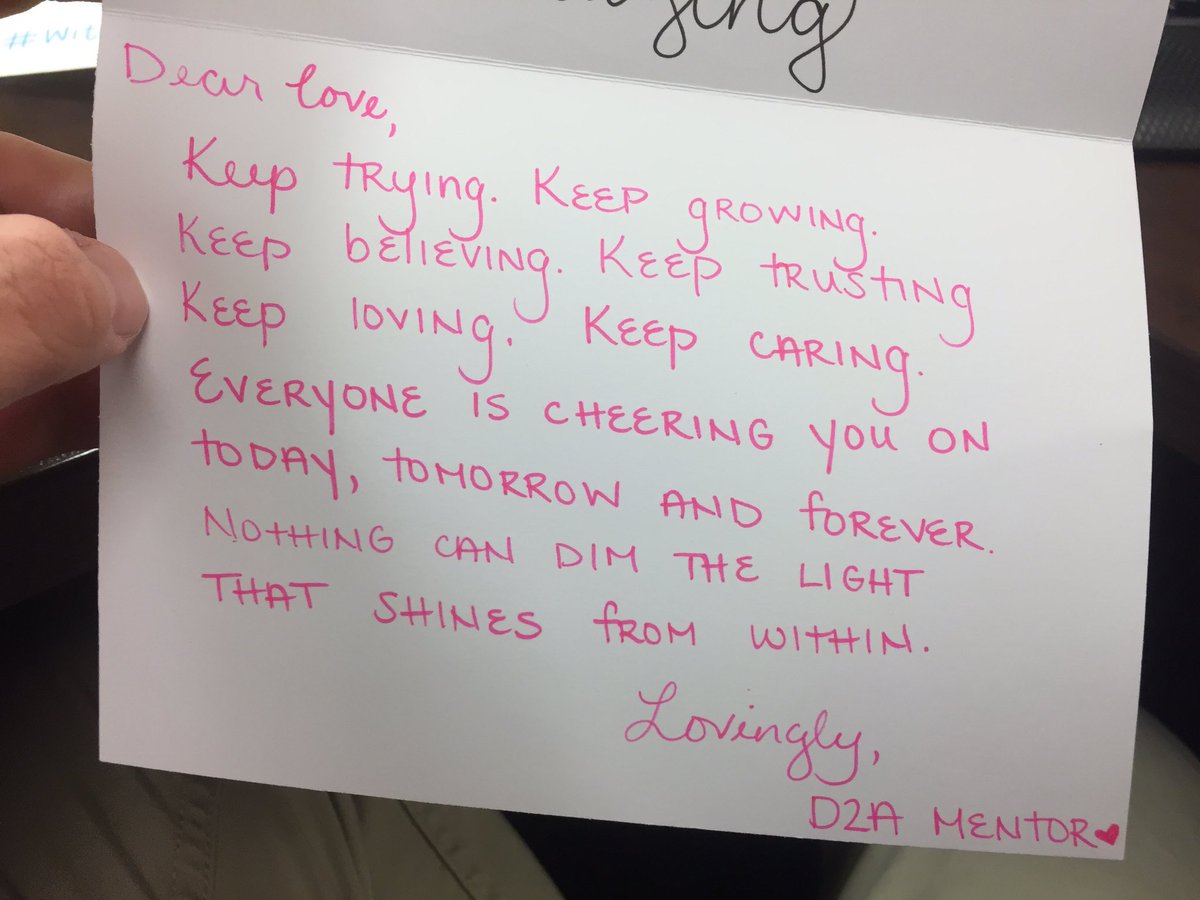 MULGBTQ's tweet photo. Thanks @Desire2AspireMU for the beautiful note left on our door this morning! Happy Monday! https://t.co/QaAKmjXC5V