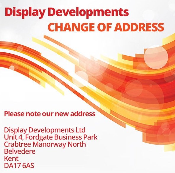 DisplayDevelop's tweet image. We finally made it.... #newhome