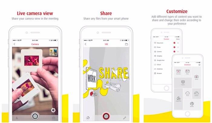 Barco's tweet photo. My @BarcoClickShare app is better than yours ;-p https://t.co/EwuznlwqW4 #switchblog #collaboration https://t.co/CV9ecQCXFQ