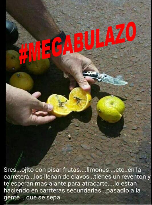 Los #TontosDelBulo vuelven a la carga con el remake de
"Peligro...limones en la calzada" vía <a href="/WhatsApp/">WhatsApp</a>
#NoCreas
#NoDifundas miedo sin motivo