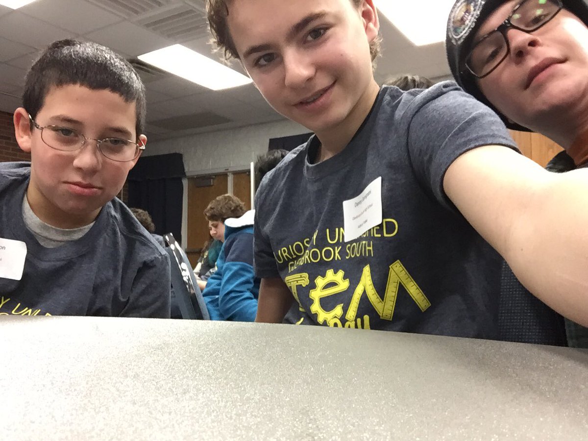 DannyGemignani's tweet photo. Stem day with ATTEA middle schoolers! #STEMDAY #STEMLC #PLTW https://t.co/2UUOp77vD4