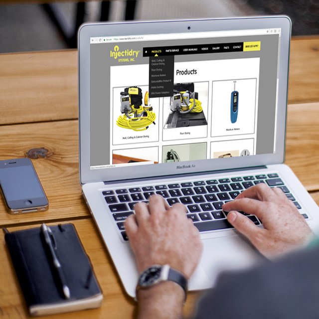 Need to view our products before you rent? Take a look online at injectidry.com/products