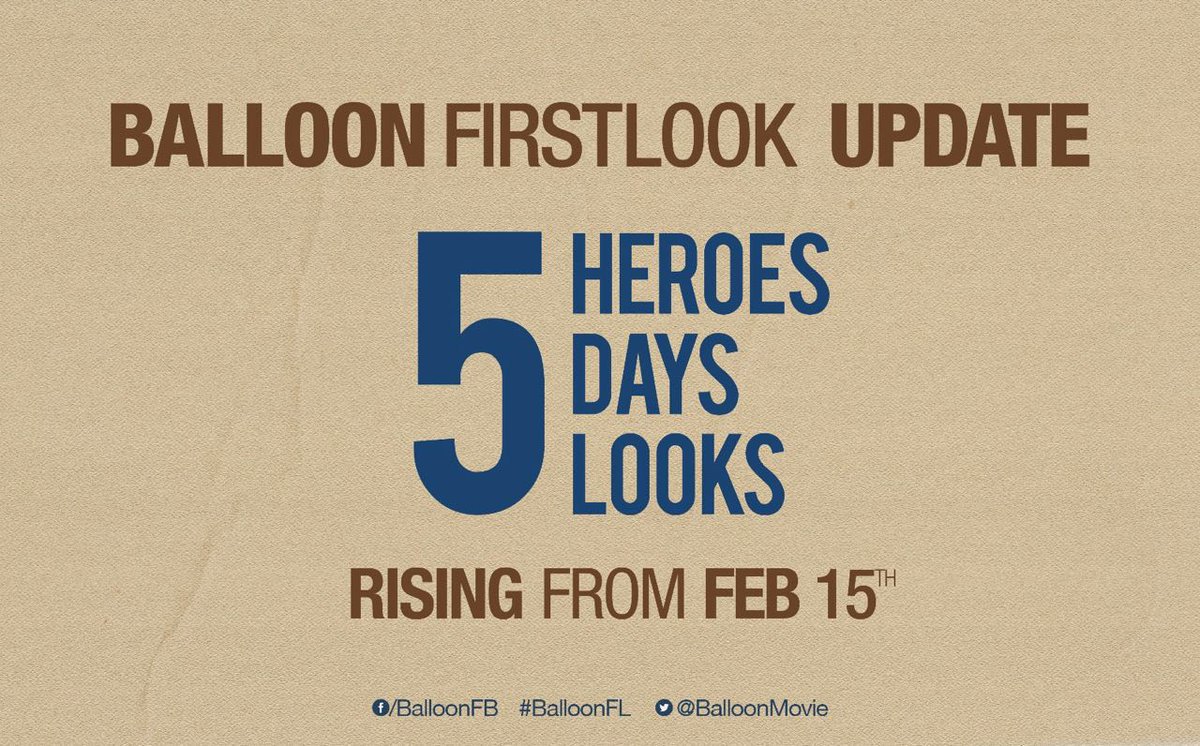 PeppyCinema's tweet photo. #BalloonFirstLookFromFeb15 
#BalloonFirstLook @Actor_Jai @sinish_s @yoursanjali https://t.co/re0NYbNoGi