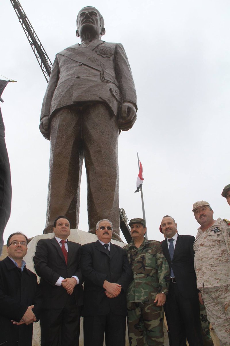 Image result for malcolmite twitter hafez al-assad statue hama