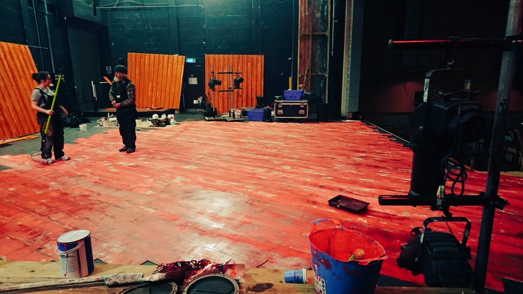 TSGTechnical's tweet photo. This week's (and nexts) office with #CDYO with their production of #JesusChristSuperstar at #Lyric @UTRelf @TheatrauSirGar. JR https://t.co/uXV3uYU8lu