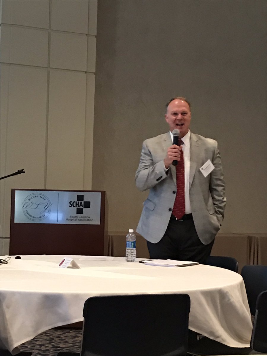 SC_IMPH's tweet photo. .@SCHospitals #ThorntonKirby Hospitals working with many groups to improve #HCworkforce. Thank you for partnering with us for the forum https://t.co/mhX5Usxjhr