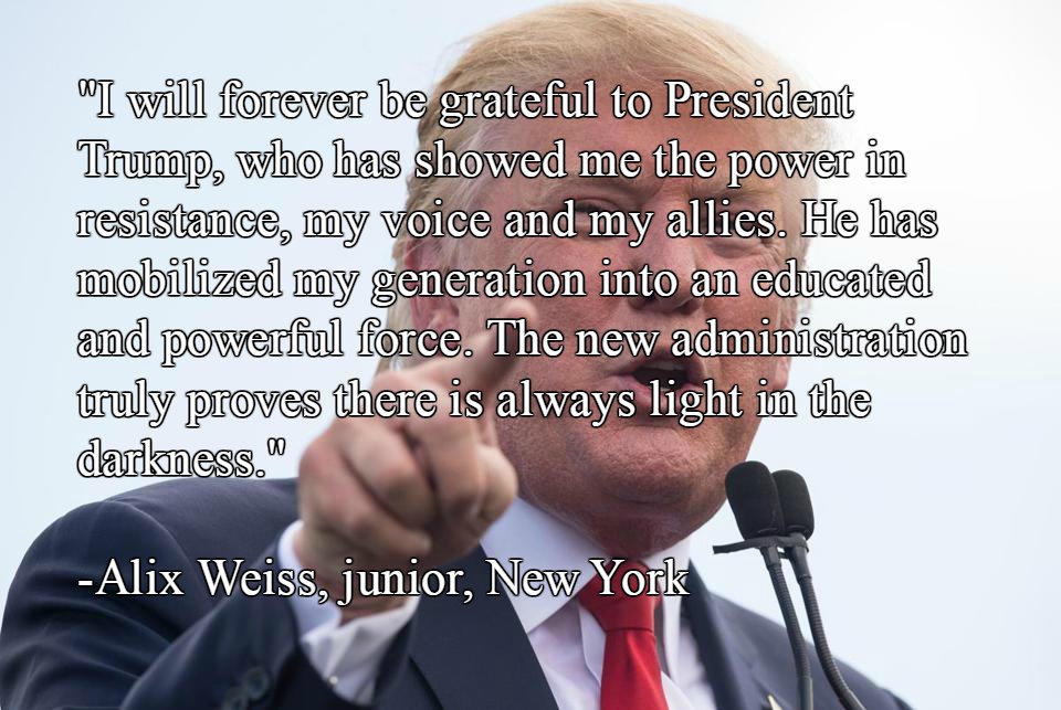 FreshInkTeens's tweet image. We asked U.S. high schoolers to give us their hopes fears and dreams about @POTUS @realDonaldTrump. Here&apos;s what they said... #TrumpProject