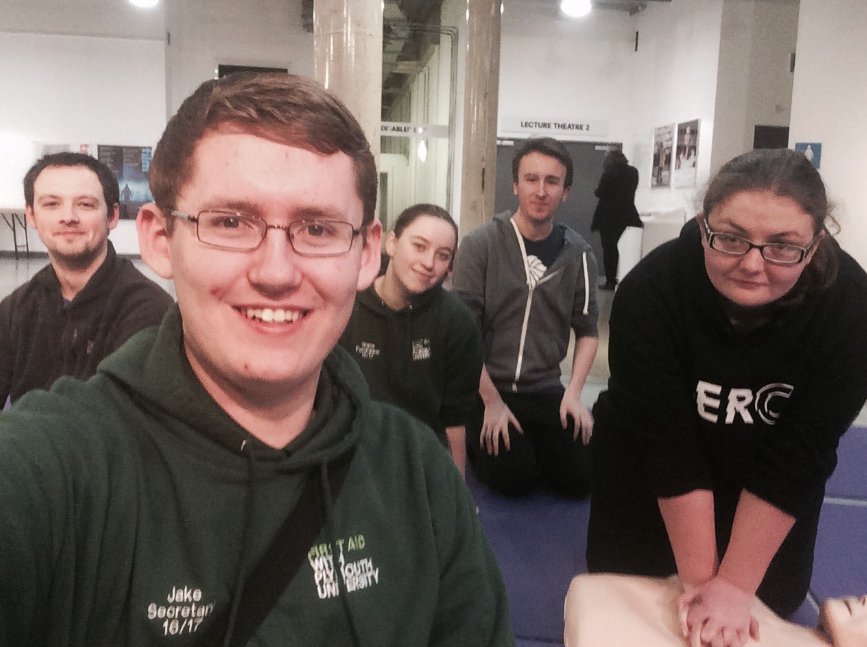 The <a href="/PlymUni/">University of Plymouth</a> first aid society are currently 5 1/2 hrs into their 24hr #CPR marathon! Make a donation to support &gt; justgiving.com/crowdfunding/P…
