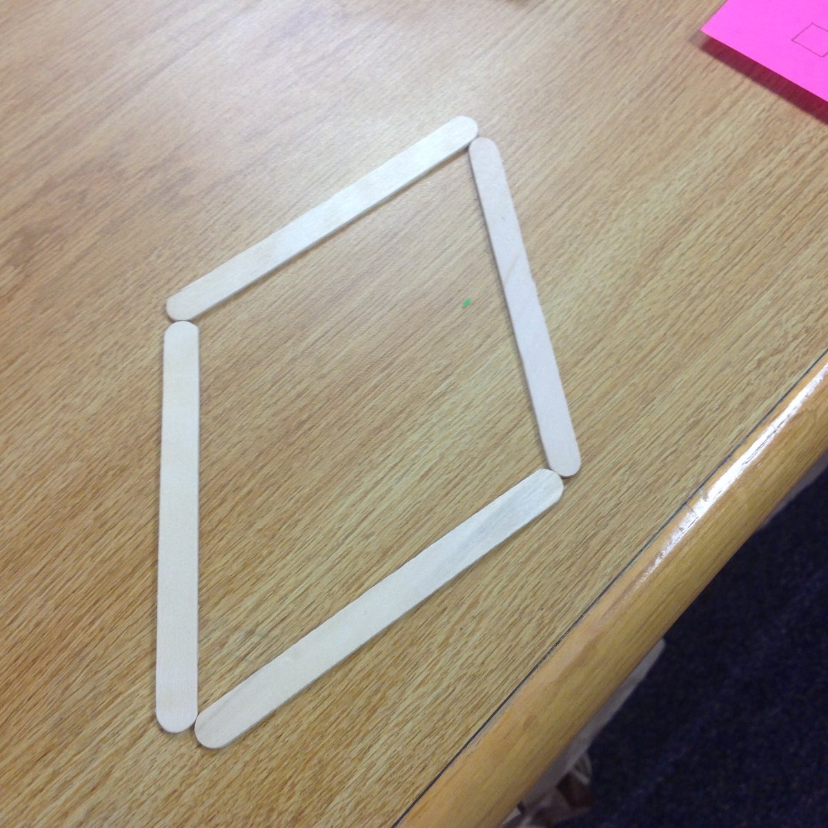 Mgolles_library's tweet photo. Math students learning about quadrilaterals! @LibrarianRTMS #thompsonjags #libraryrtms https://t.co/Cp5KTdwu9i