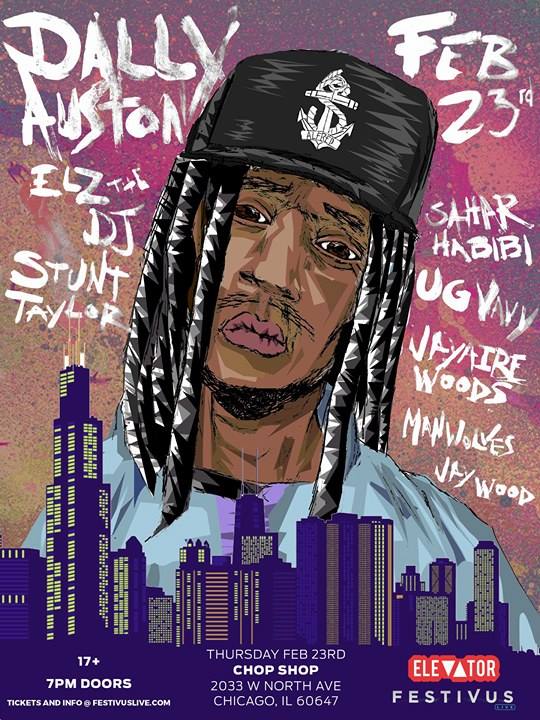 dpudirects's tweet photo. @UG_Vavy and much more at the Chop Shop February 23rd! 17+ event at one of the dopest venues in Chicago! #Chicagohiphop #chicagoartist https://t.co/af4WSpsN9r