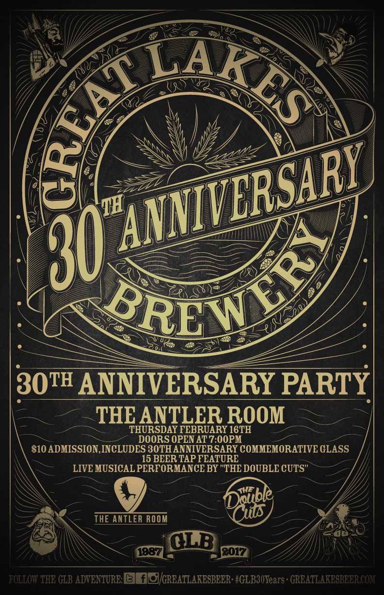 The 30th Anniversary BASH at <a href="/the_antler_room/">The Antler Room</a> has officially sold out!

Looking forward to partying with everyone Thursday!

#GLB30Years