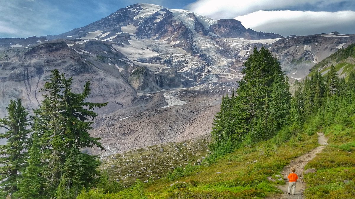 The true miracle is not walking on water or walking on air, but simply walking on this earth. Thich Nhat Hanh #mondaymotivation #MtRainier