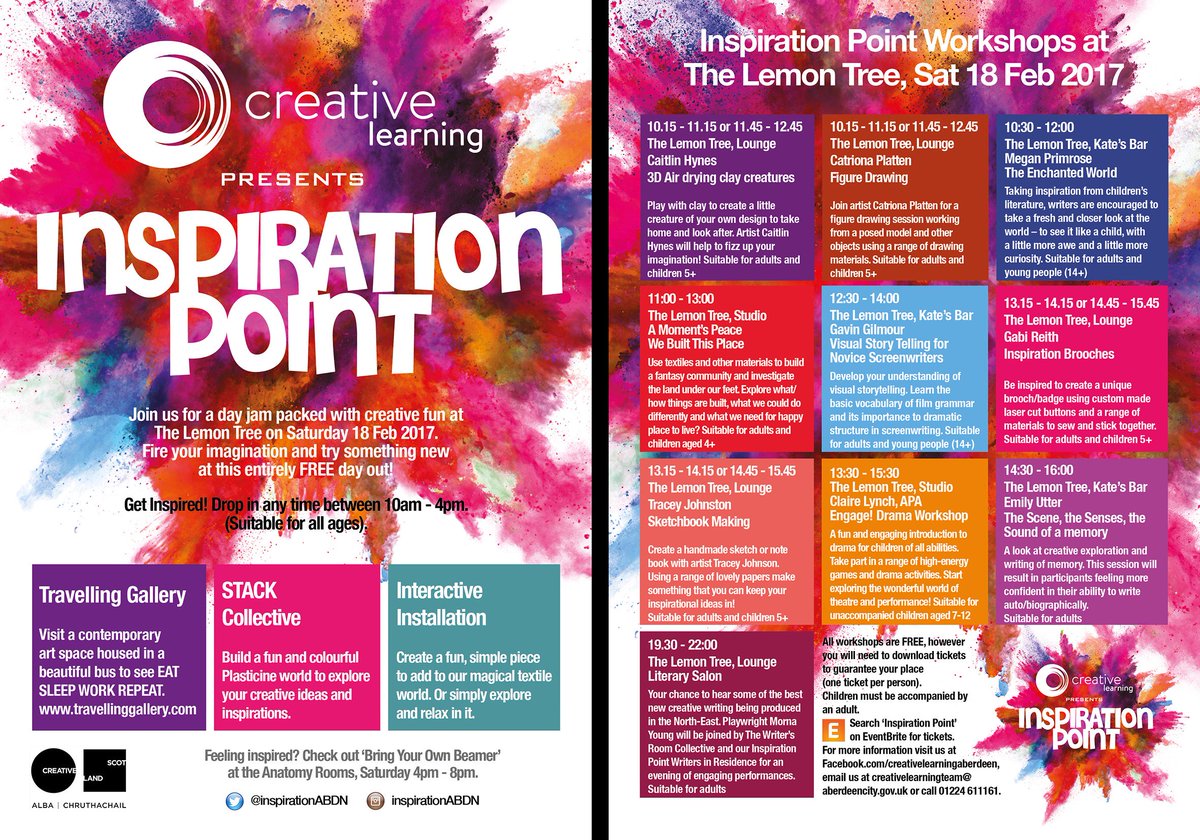 Printagraph_Ltd's tweet photo. Our colleagues at @citrusmixtalks have recently been involved in this fantastic project with @inspirationABDN promoting the arts in the city https://t.co/KWLC5LoFuj