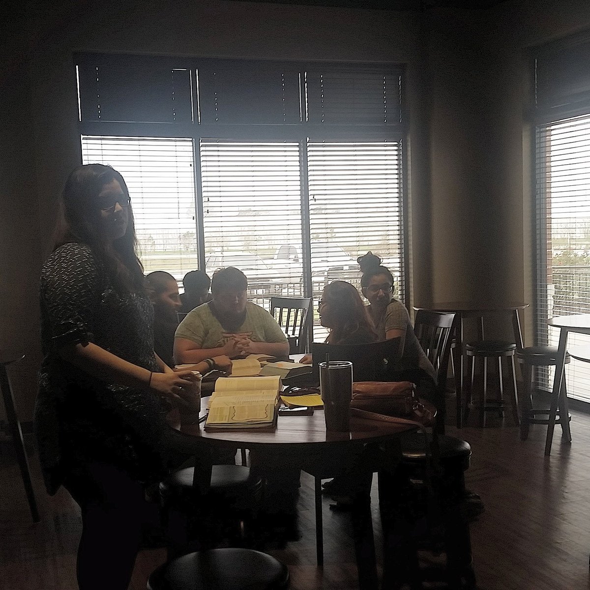 HTown_MC's tweet photo. @courtneysembera is leading our Galatians discussion today! https://t.co/rE9iMK05Vt