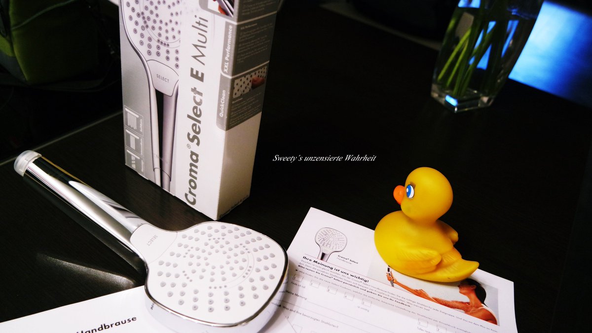 Sweety969696's tweet photo. [Für euch getestet / Werbung:] #Hansgrohe #Croma® Select #Handbrause - Genuss für jeden Duschtyp? https://t.co/xgIVMzLcQ1 @Hansgrohe_PR https://t.co/yRoLJpqi36