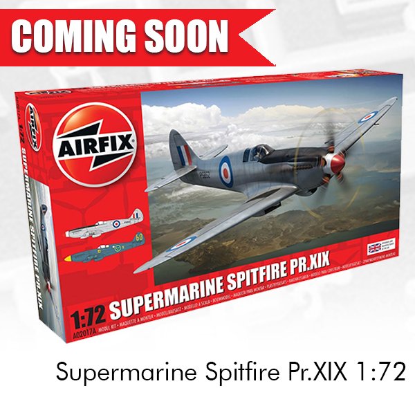 Airfix's tweet image. Have you seen what&apos;s on the way to Airfix HQ? Get your pre-orders in for these models that are coming very soon! ow.ly/KzmO308X0o6