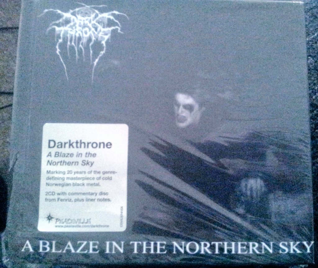 #ablazeinthenorthernsky #blackmetal #darkthrone #fenriz #gift #nocturnoculto #peacevillerecords #supportmetal #tnbm #truenorwegianblackmetal