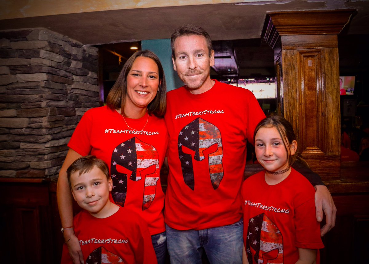 ScottHarvath's tweet image. My kids loved seeing the amount of support we have. Thanks again to everyone involved in the #TeamTerryStrong campaign!