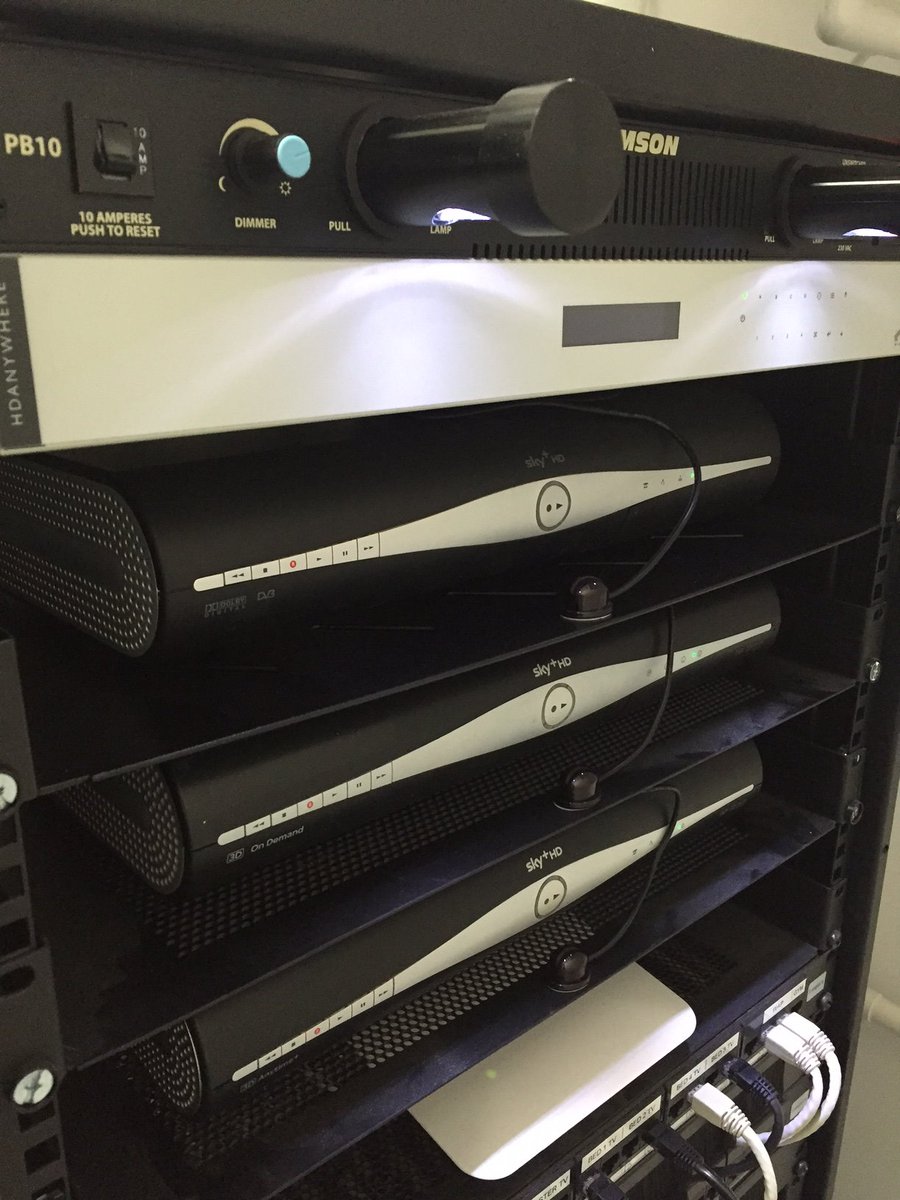 InspiroSmart's tweet image. Sky Distribution through a new build home. #liveinstall