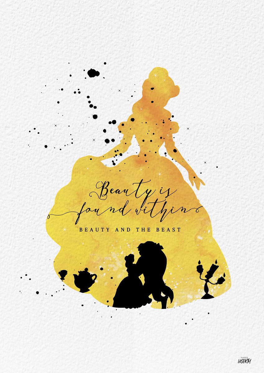 PaperLiberty's tweet image. Introducing a new collection - Disney inspired Fine Art Prints. Perfect for a little princess. paperliberty.etsy.com,  #BeautyAndTheBeast