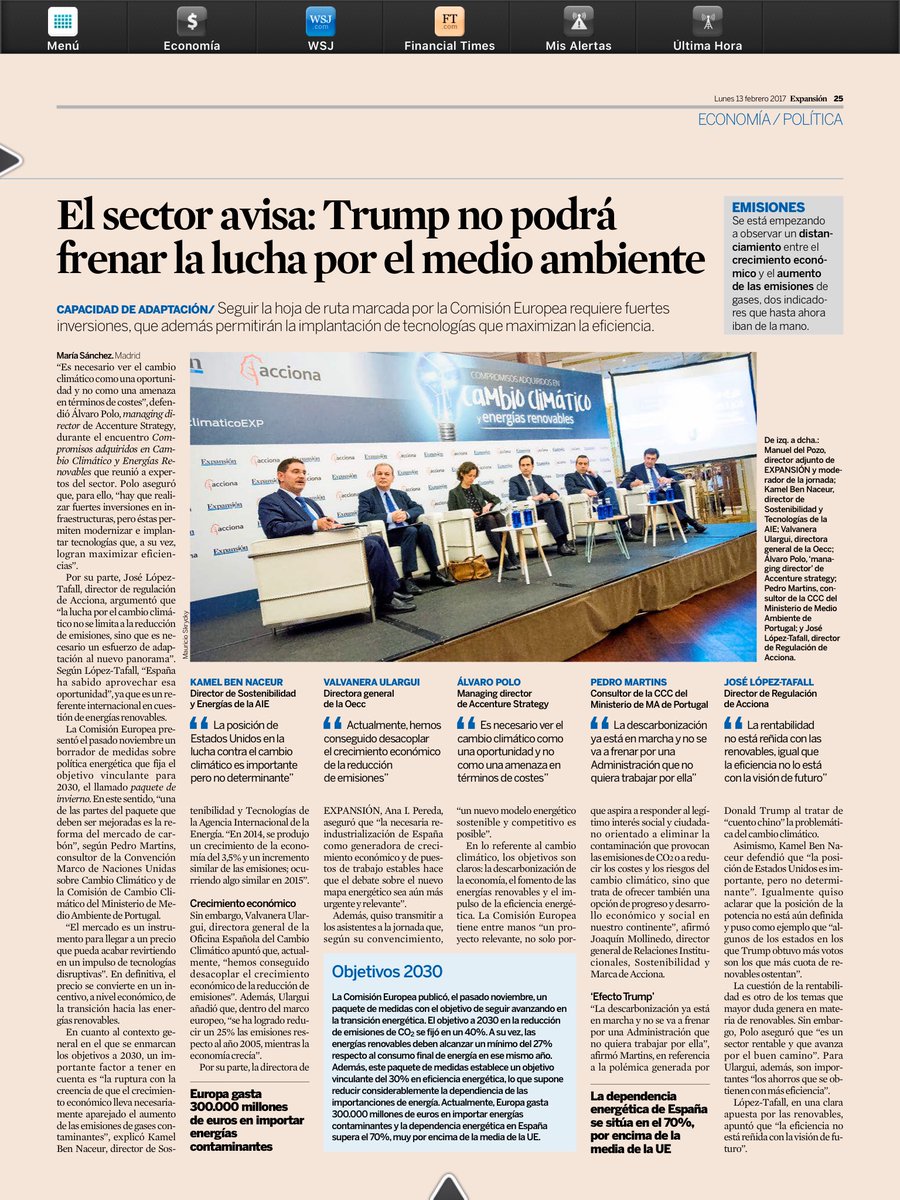 rafa_anese's tweet photo. Reflexiones sobre la eficiencia energética en el encuentro Acciona - Expansión https://t.co/O4iOqW7ptC