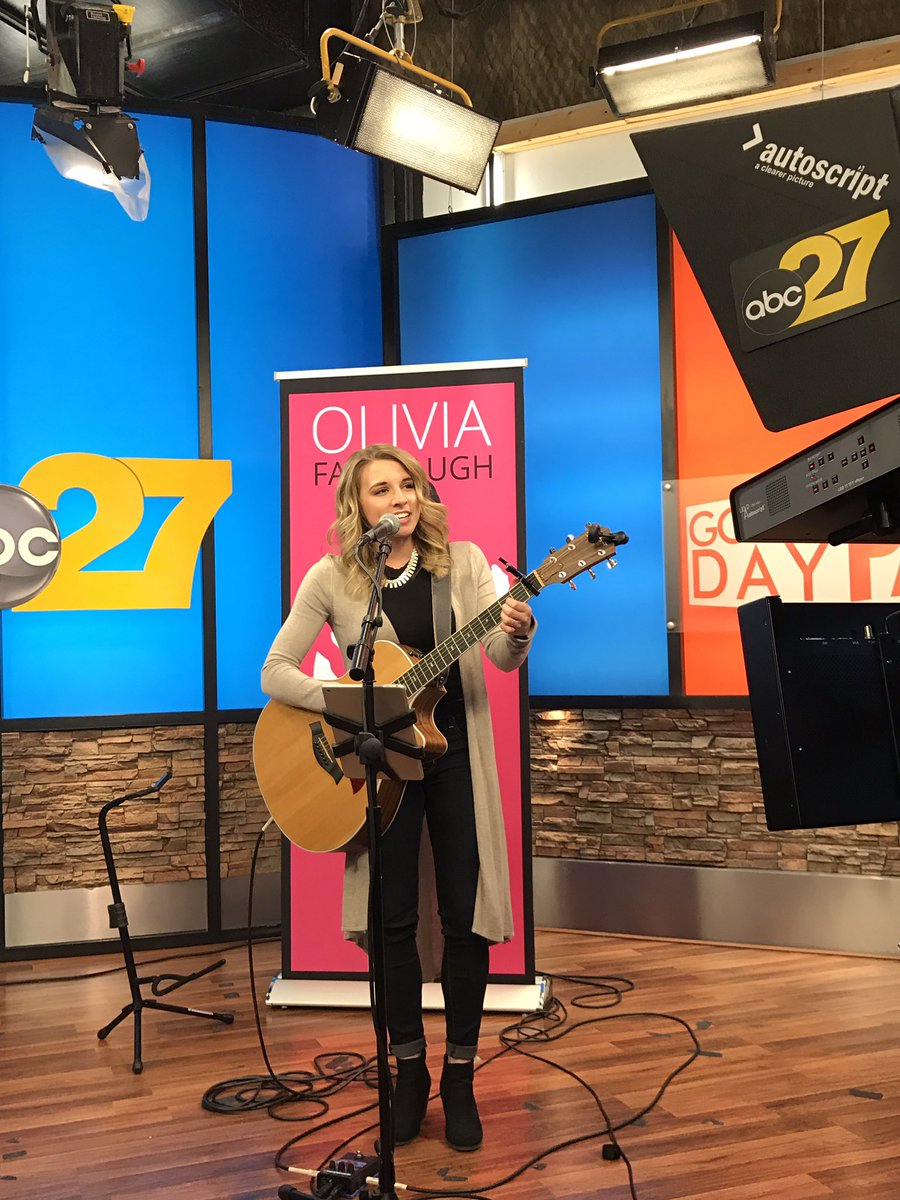 GnazzoPromotion's tweet photo. Soakin' Up Sunshine today @Farabaughmusic @AmyKehm @GoodDayPA @abc27News & launching a cool "Memories to Melodies" #shakes4hope @padairymens https://t.co/0EzwlfRAIi