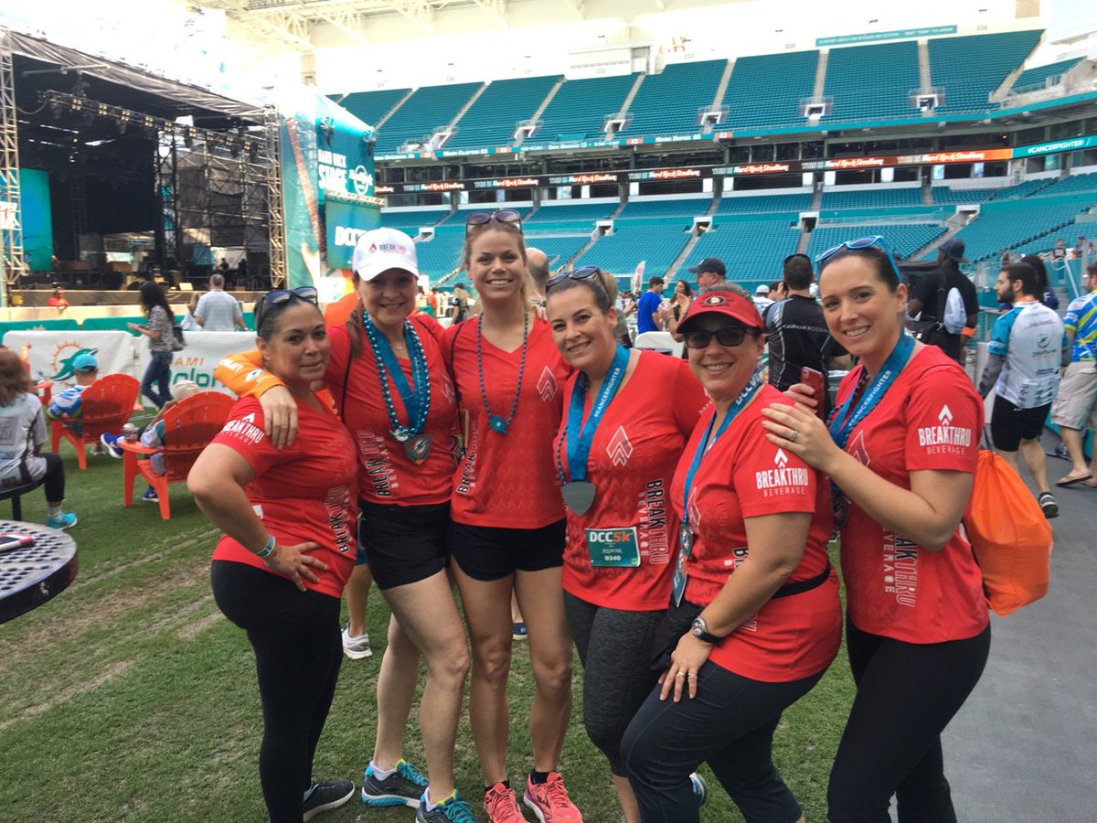 breakthrubevFL's tweet photo. Some of the highlights from a successful #DolphinsCancerChallenge! https://t.co/2t0oe6Fdhe